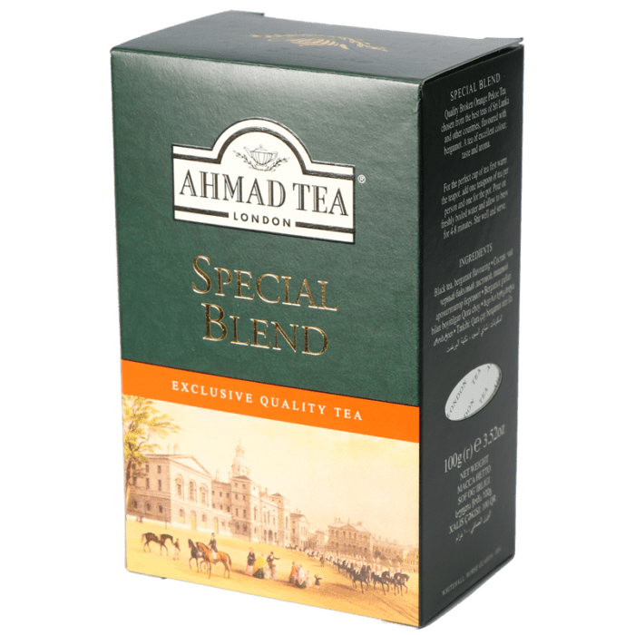 Ahmad juicy tea. Ахмад чай черный 100гр Special Blend. Чай Ahmad Special Blend 500гр. Чай Earl Grey Special Blend. Чай черный Ахмад рассыпной.