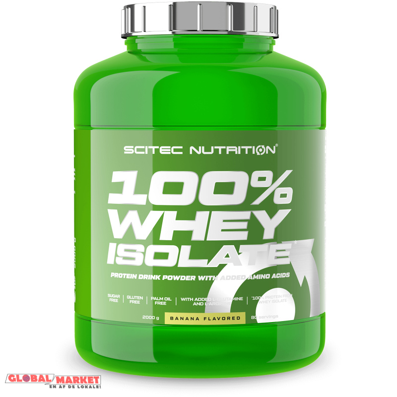 Scitec Whey Isolate 2kg Flere Varianter